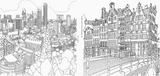 Fantastic Cities: A Coloring Book