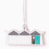 Acrylic Midcentury House Ornament - Folded Plate Roof