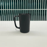 Global Campus Matte Black Coffee Mug