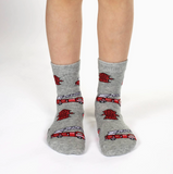 Kid's Construction, Airplane & Fire Rescue Socks (Set of 3)