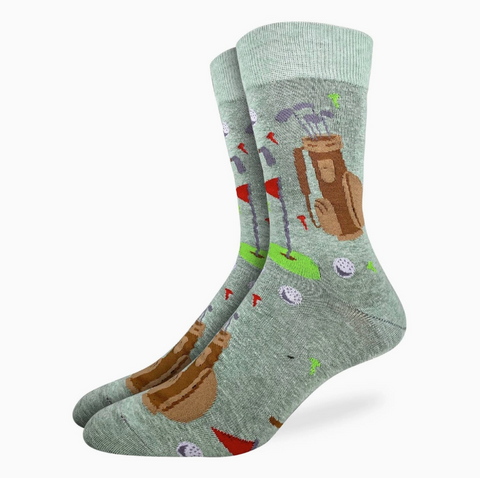 Men's Golf Green Socks (Size 7-12)
