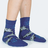 Kid's Building Blocks, Trucks & Sharks Socks (Set of 3)