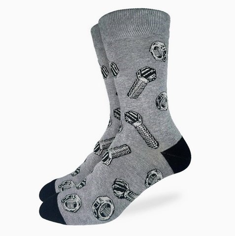 Men's Nuts & Bolts Socks (Size 7-12)