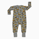 Construction Vehicles Baby Pajamas (6-24 Mo.)