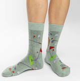 Women's Golf Green Socks (Size 5-9)