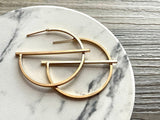 Mona Brass Earring by Meyelo