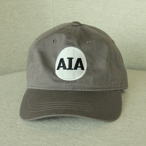 AIA Logo Baseball Cap in Charcoal