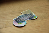 Global Campus Holographic Vinyl Sticker