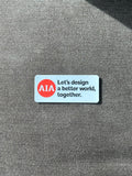 AIA "Design A Better World" Stickers
