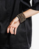 Bronze & Black Bracelet by La Mollla