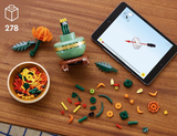 LEGO® Chrysanthemum Flower