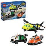 LEGO® City Airplane, Service Truck, & Hovercraft Remix