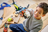 LEGO® City Airplane, Service Truck, & Hovercraft Remix