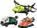 LEGO® City Airplane, Service Truck, & Hovercraft Remix