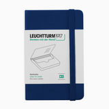 Leuchtturm1917 Business Card Case in Navy
