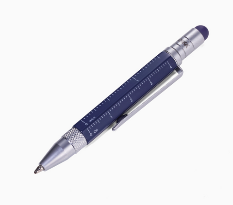 Troika "Liliput" Mini Construction Tool Pen in Dark Blue