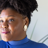 Devin No. 1 Mother of Pearl Statement Earrings