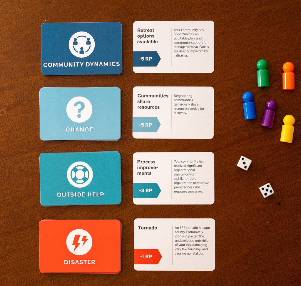 Disaster Game Card Master the Disaster Board Game – AIA Design Shop