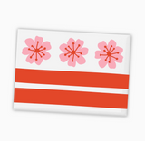 DC Cherry Blossom Flag Magnet