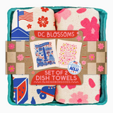 DC Tea Towels: Blossoms & Landmarks (Set of 2)