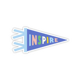 Inspire Pennant Sticker