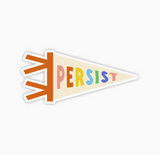 Persist Pennant Sticker