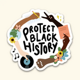 Protect Black History Sticker