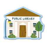 Public Library Sticker