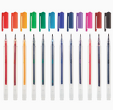 Color Luxe: Fine Tip Gel Pens (Set of 12)