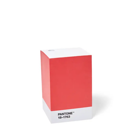 Pantone Sticky Notepad in Red 18-1763