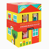 Peek-A-Boo House Stacking Blocks Play Set
