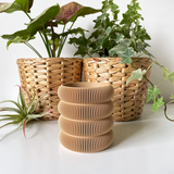 Bioplastic Pen Holder in Hazelnut