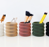 Bioplastic Pen Holder in Terracotta