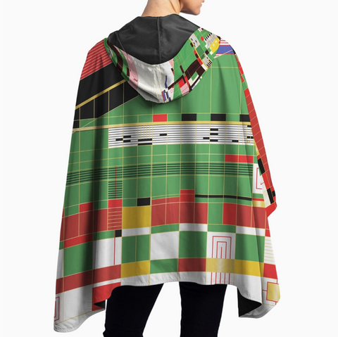 Hillside Curtain Reversible Rain Cape