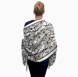 Tiffany Magnolia Silk Blend Shawl