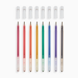 Radiant Writers: Glitter Gel Pens (Set of 8)