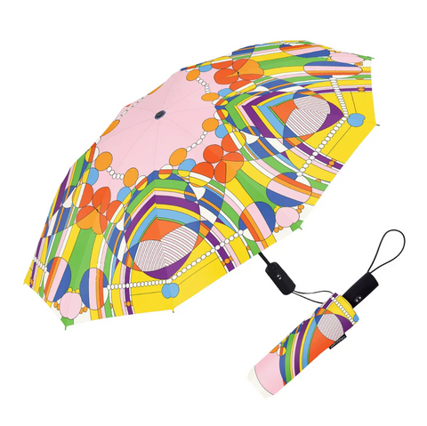 March Balloons Compact Umbrella