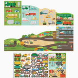 Roads and Rails Sticker Activity Book