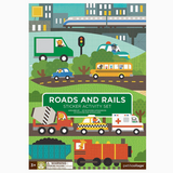 Roads and Rails Sticker Activity Book