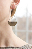 Egypt Chandelier Earrings in Cherry | Cobalt & Gold