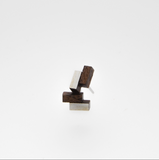 Off-Set Wood Studs in Orchid