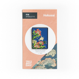 "Peonies & Canary" Enamel Pin
