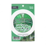 "Waterlilies Bridge" Sticker