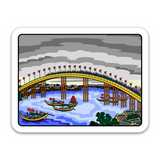 "Tenma Bridge" Sticker