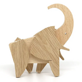 Wooden Magnetic Puzzle Toy: Elephant