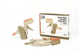 Wooden Magnetic Puzzle Toy: T.Rex
