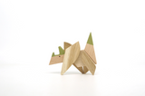 Wooden Magnetic Puzzle Toy: Triceratops