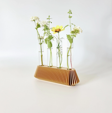 Hanok Multi Propagation Vase in Hazelnut