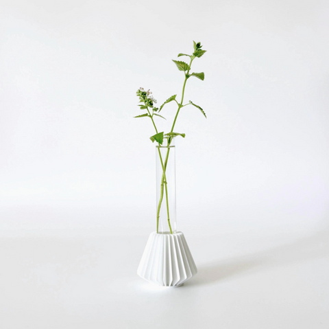 Hanok Mini Propogation Vase in White