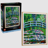 LEGO® Art: Bridge over a Pond of Water Lilies